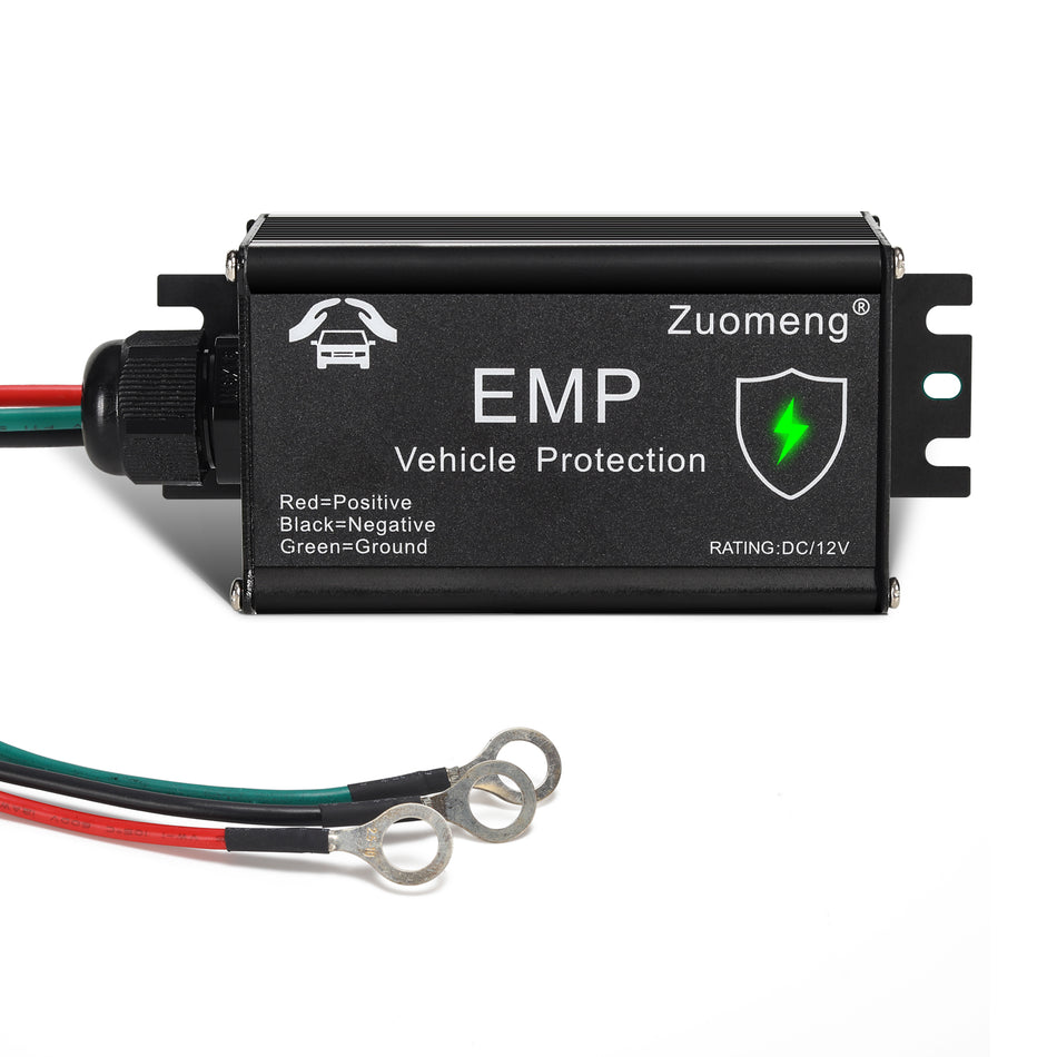 Vehicle EMP Protection, 12 Volt DC for Cars and Trucks, Lightning, Solar Flare & Surge Protection, 225,000 A