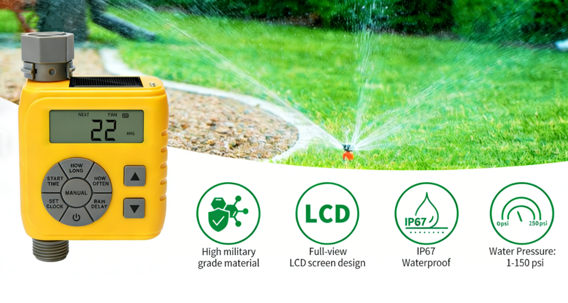 Upgrade Your Garden Irrigation with Zuomeng’s Sprinkler Timers – Solar-Powered, Leak-Proof, Stylish